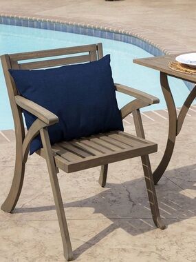 Ardene Navy Blue Outdoor Chair Cushion